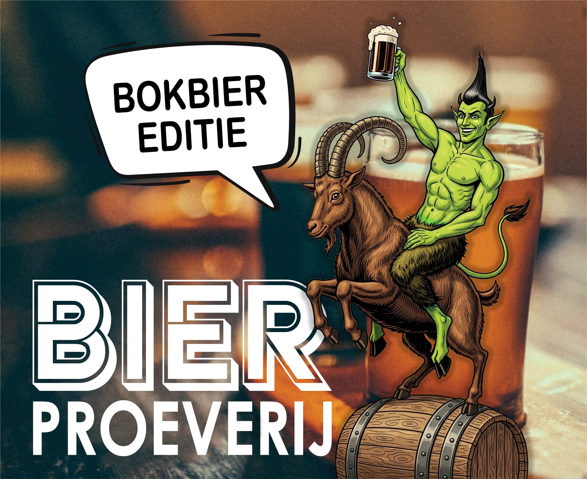 Bokbierproeverij 31 oktober 2025 - De Kwakel
