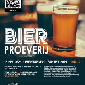 Bierproeverij De Kwakel 15 mei 2026 Bar Het Fort